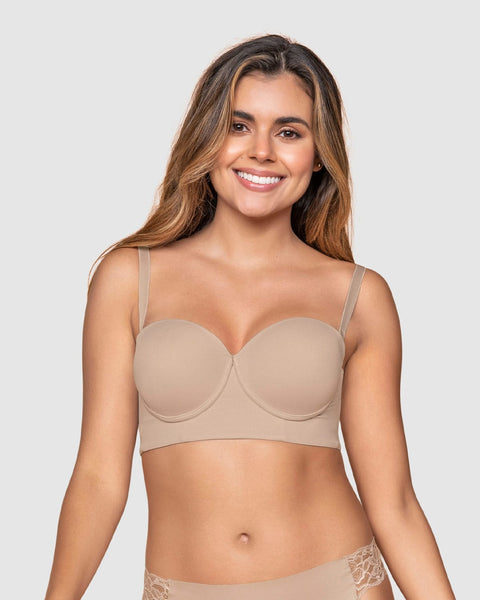 Bustier 360° de perfección + empaque#color_802-cafe-claro