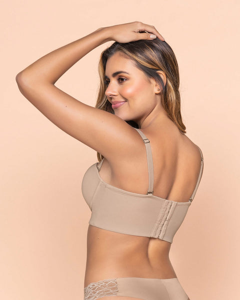 Bustier 360° de perfección + empaque#color_802-cafe-claro