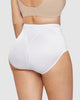Paquete x 2 panties clásicos de control suave en abdomen#color_000-blanco