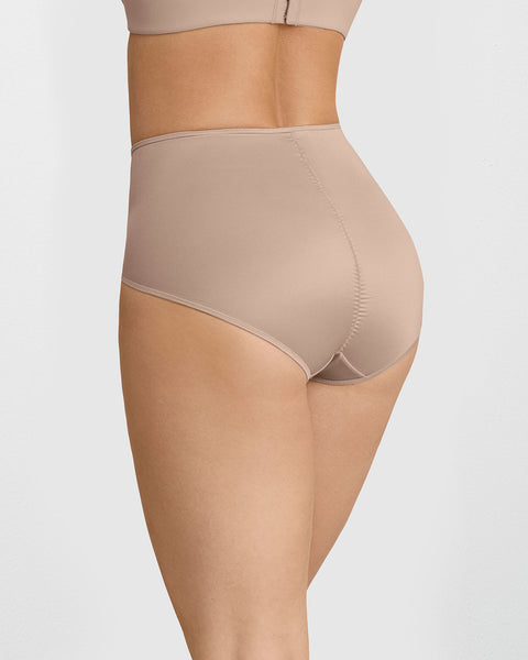 Paquete x 2 panty clásico de control#color_802-cafe-claro