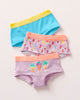Paquete x 3 panties tipo hipster en algodón suave para niña#color_s35-lila-estampado-paletas-celeste-paletas