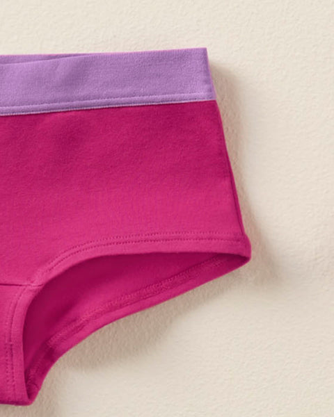 Paquete x 3 panties tipo hipster en algodón suave para niña#color_s40-mariposas-rosa-oscuro-azul