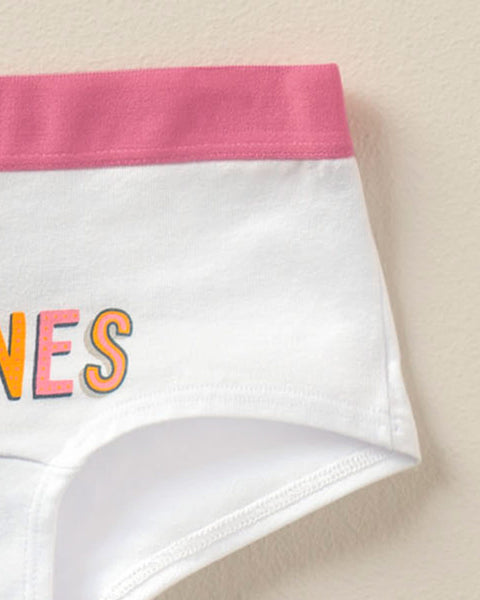 Paquete x 5 panties tipo hipster en algodón suave para niña#color_s21-rosado-viernes-rayas-estampado-funday