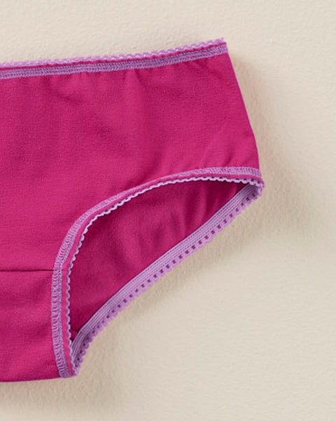 Paquete x 3 panties clásicos en algodón suave para niña#color_s24-mariposas-rosa-oscuro-lila