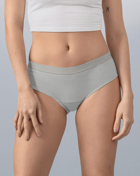 Paquete x 3 panties estilo hipster en algodón#color_s56-rosado-claro-vino-gris