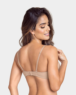 Brasier de realce suave con cargaderas multiusos#color_802-cafe-claro