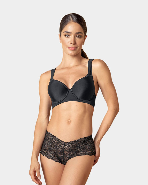 Brasier triangular de buen cubrimiento con cargaderas acolchadas