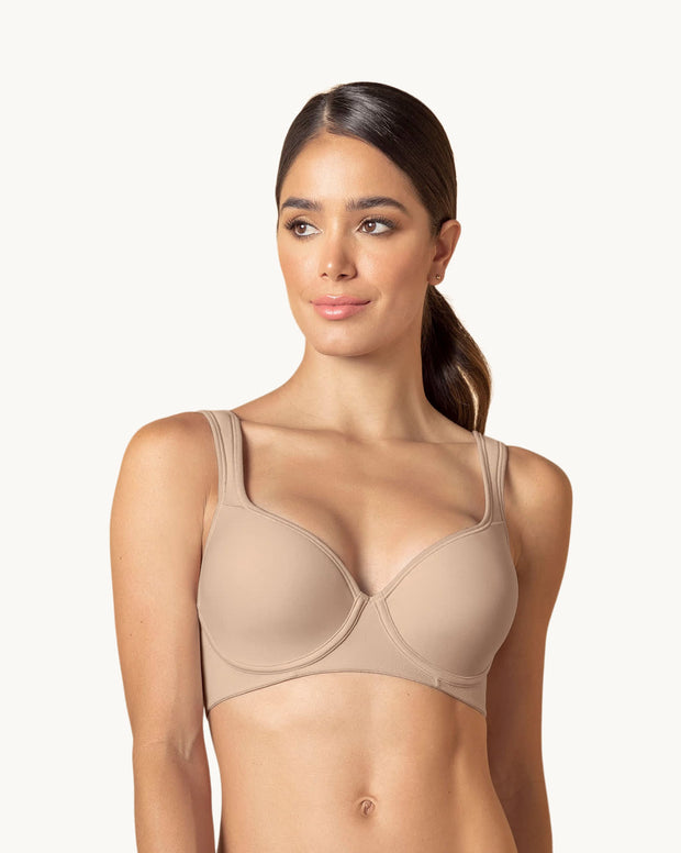 Brasier triangular de buen cubrimiento con cargaderas acolchadas