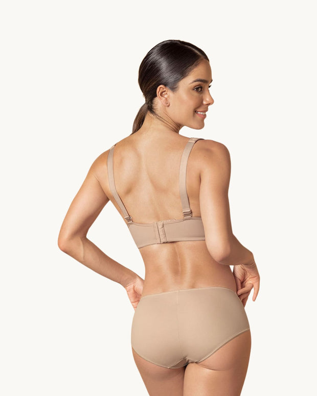 Brasier triangular de buen cubrimiento con cargaderas acolchadas