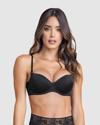 Brasier copa lisa con arcos y realce incorporado#color_700-negro