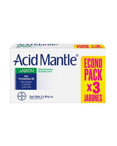 Acid mantle jabón con provitamina b5 3 unidades x 90 gramos#color_sin-color