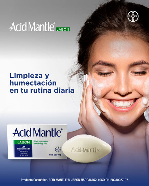 Acid mantle jabón con provitamina b5 3 unidades x 90 gramos#color_sin-color