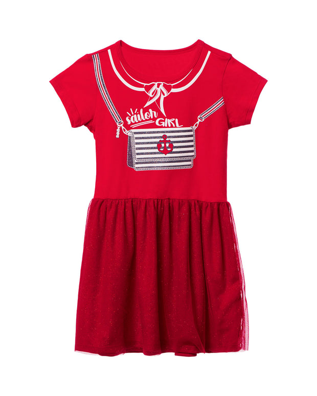 Vestido niña marinero cool & dry#color_302-rojo