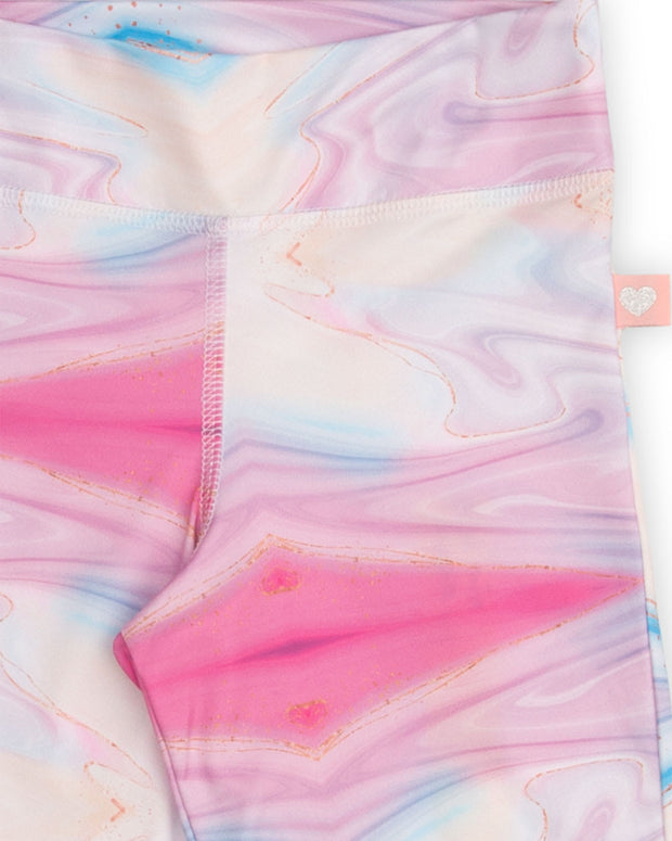 Short deportivo niña tornasol cool & dry#color_145-estampado-rosado