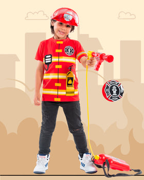 Camiseta manga corta niño role play cool & dry#color_302-rojo