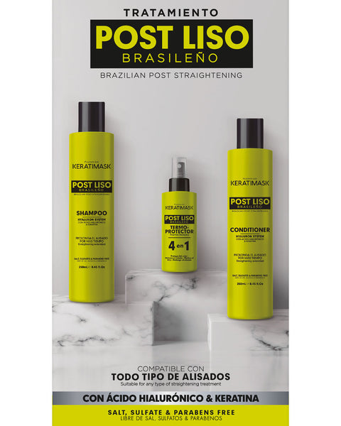 Kit keratimask pl life post liso brasileño#color_keratina