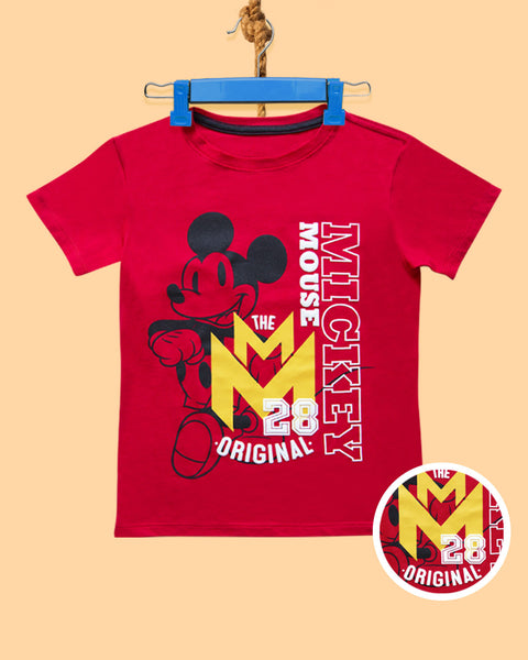 Camiseta manga corta niño#color_302-rojo