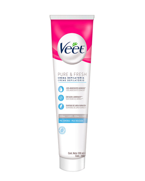 Veet® crema depilatoria corporal piel sensible 2 unds x 100ml#color_100-sin-color