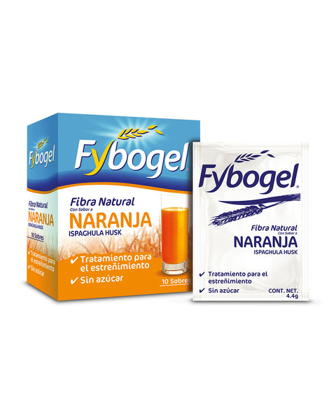 Fybogel fibra natural con sabor a naranja x 10 sobres#color_sin-color