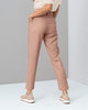 Pantalón tiro alto con tira para anudar en cintura#color_303-rosado