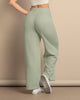 Pantalón de tiro alto con cintura ajustada#color_601-verde