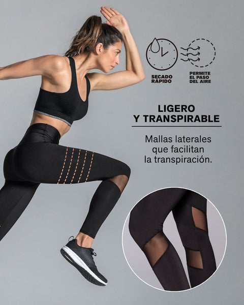 Legging de control con transparencias y tecnología copper#all_variants