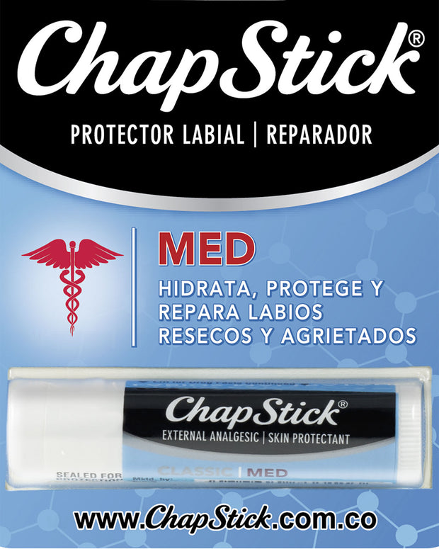 Chapstick med hidrata protege y repara labios 1und#color_medicado