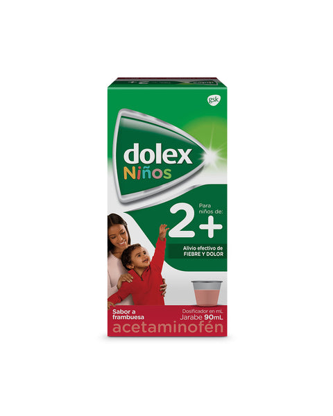 Dolex niños 2+ alivio efectivo de fiebre y dolor jarabe x 90ml#color_jarabe