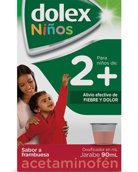 Dolex niños 2+ alivio efectivo de fiebre y dolor jarabe x 90ml#color_jarabe