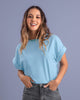 Camiseta con cuello redondo#color_501-azul-claro
