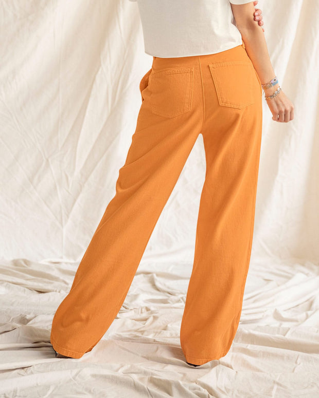 Jean bota ancha con bolsillos funcionales#color_023-naranja