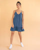 Vestido corto tiritas con escote en U#color_024-azul-medio