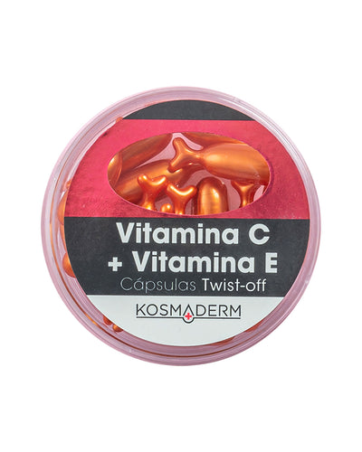 Vitamina C + Vitamina E x 15 perlas faciales twist off#color_100-vitamina-c