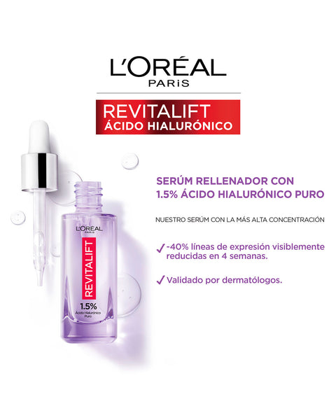 Serum rellenador con 1.5% de ácido hialurónico puro#color_revitalift