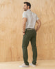 Pantalón texas silueta semi ajustada#color_948-verde-militar