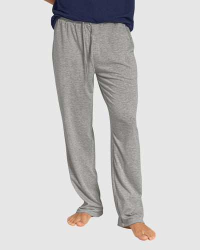 Pantalón largo con elástico en cintura#color_711-gris-jaspe