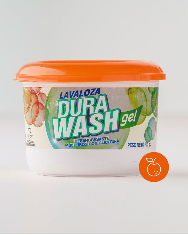 Lavaloza gel ideal para limpiar y desengrasar#color_215-naranja