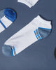Calcetines tobillero deportivos x 3 masculino pointt#color_968-surtido-blanco-rayas