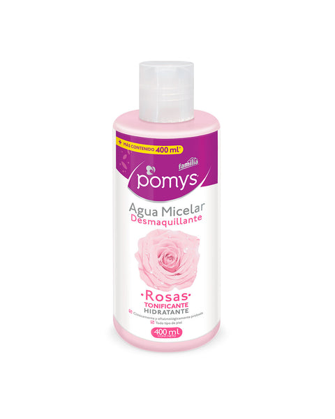 Agua micelar de rosas + paquete x2 rueditas desmaquilladoras originales pomys#color_surtido