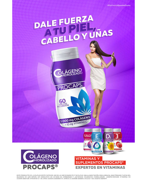 Colágeno 1000mg x 60 tabletas recubiertas#color_sin-color