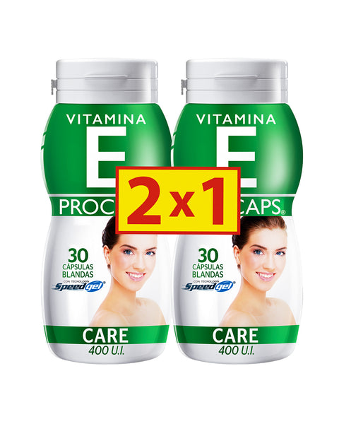 Vitamina e 400 ui 2x1 con 60 cápsulas líquidas#color_sin-color