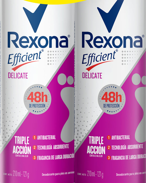 Rexona deo aerosol efficient 210 ml#color_001-efficient-delicate
