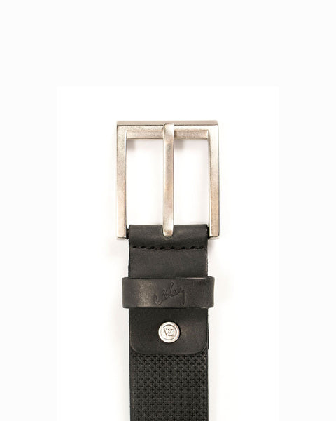 Cinturón de cuero masculino unifaz kiat origen#color_700-negro
